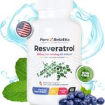 Pure Resveratrol Supplement – 600mg Antioxidant for Heart Health, Anti-Aging, Immune & Cognitive Support – Non-GMO, Gluten-Free, Soy-Free, Vegan – 60 Capsules, Japanese Knotweed
