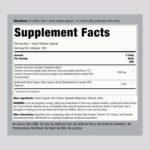 Piping Rock Turmeric Curcumin with Black Pepper 1000mg | 180 Capsules | Standardized Extract Complex | Herbal Supplement | Non-GMO, Gluten Free - Image 2