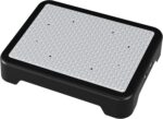 SOYO Mobility One Step Stool, Heavy Duty Indoor Outdoor Non-Slip Small Step Platform Assistive Device for Adult Elderly, Standing Support and Step Riser for Car, Bed, Door, Stair, Bathroom, Black-Gray