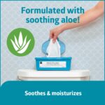 Medline ReadyFlush Flushable Wipes (60 Wipes per Tub), Scented, Biodegradable Flushable Incontinence Wet Wipes for Adults with Aloe, Hypoallergenic & pH-Balanced Personal Cleansing Cloths - Image 5