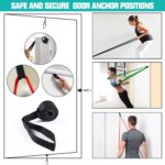 Resistance Band,Pull Up Assistance Bands, Workout Bands, Exercise Bands, Resistance Bands Set for Working Out with Door Anchor,Physical Therapy, Shape Body, Men and Women - Image 3