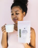 Remedy & Restore Herbal Tea for Hormone Balance - Natural Menstrual Cycle Support, Spearmint Flavor, Loose Leaves, 1 Count - Image 3