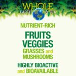Whole Earth & Sea from Natural Factors, Organic Fermented Protein & Greens, Vegan Whole Food Supplement, Tropical, 1lb 7.3 Oz - Image 5