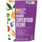 BetterBody Foods Organic Superfood Powder with Protein, Vitamins C, E, and B12 (12.7 oz.)