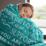 SteadStyle Gifts for Women- Get Well Soon Blanket, Feel Better After Surgery Present for Sick Women, Thinking of You Gifts, Inspirational Gift Blanket for Her Friend Sister, 60'' x 50'' - Image 8