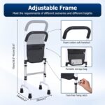 Stand Assist-Mobility Standing Aid Rail for Couch, Chair, Bedside, Toilet. Assistance Handle for Seniors and People with Limited Mobility. Safety Grab Bar for Standing, Walking, Up and Down the Stairs - Image 5