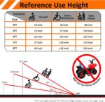 Portable Wheelchair Ramp 7FT, 84" L x 29" W Non-Skid Aluminum Foldable Handicap Ramps for Steps, 800lbs Capacity Threshold Ramps, Lightweight with Handle, for Home,Stairs,Doorways,Curbs (7FT) - Image 4