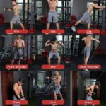 WHATAFIT Resistance Bands, Exercise Bands，Resistance Bands for Working Out, Work Out Bands with Handles for Men and Women Fitness, Strength Training Home Gym Equipment - Image 6