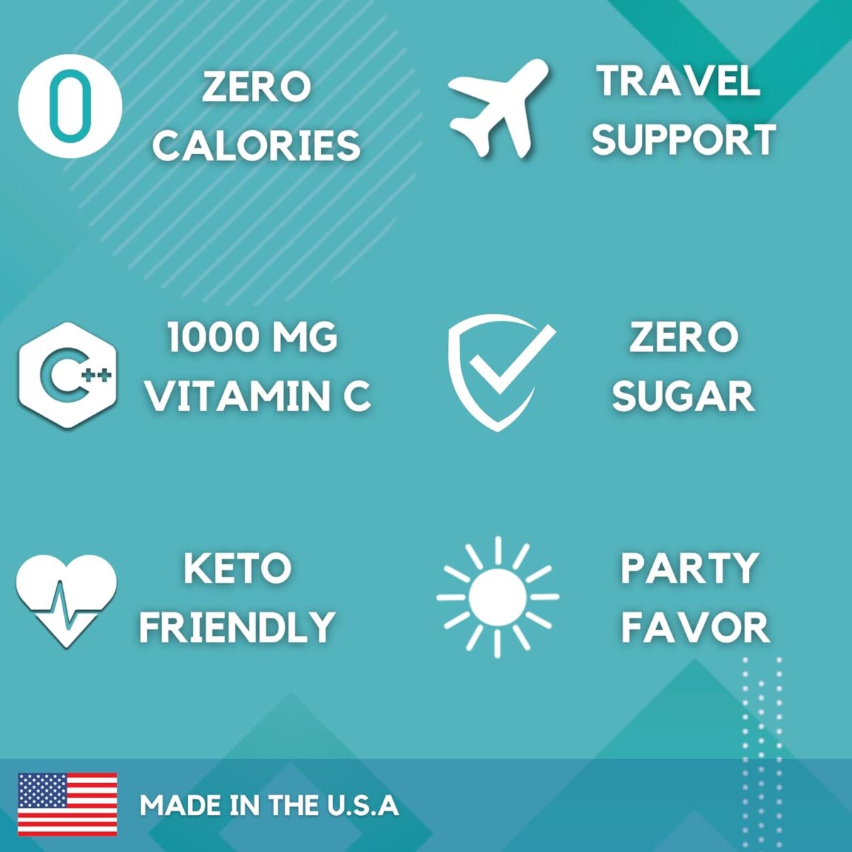 HydroMATE Electrolytes Powder No Sugar Variety Pack - 30 Instant Hydration Packets with Vitamin C to Boost Energy - Sugar Free Electrolytes to Support Hydration on Keto Diet & Party Favors - Image 3