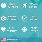 HydroMATE Electrolytes Powder No Sugar Variety Pack - 30 Instant Hydration Packets with Vitamin C to Boost Energy - Sugar Free Electrolytes to Support Hydration on Keto Diet & Party Favors - Image 3