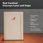 Guided Grief Journal for Navigating Loss. Memorial, Sympathy Gifts for Loss of Loved One. Bereavement, Cardinal, Remembrance, Sorry For Your Loss Gifts. Grief Journal with 4 Sections of Prompts. - Image 4
