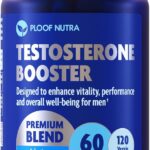Testosterone Booster Supplement for Men - Male Enhancing Test Boost - Ashwagandha, Tongkat Ali, Rhodiola, Tribulus, Vitamin D3, B6, B12 - Workout, Muscle Builder, Strength, Energy, Performance - 120ct