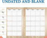 Schoolgirl Style Simply Safari Teacher Planner, 8" x 11" Undated Teacher Planner With Planner Stickers, Leopard Print Teacher Lesson Planner for Classroom Organization and Animal Print Classroom Décor - Image 4