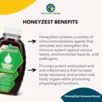 Amazing Herbs Raw Natural Honey - Herbal Honey Infused with Echinacea, Elderberry, Garlic, Eucalyptus Extracts & Pure Black Seed Oil, Non GMO, Gluten Free - Honeyzest Immune Boost, 16 Fl Oz - Image 3
