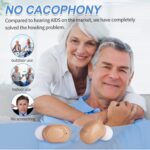 Hearing Aids, Miniature Hearing Amplifiers for Adults with Noise Cancelling, Rechargeable Hearing Aids for Seniors with Crystal Clear Sound, and LED Power Display - Image 2
