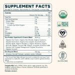 Ora Organic Vegan Protein Powder - 23g Plant Based Pea Protein + Superfood for Women and Men - Unsweetened 20 Servings, No Erythritol, Digestive Enzyme, Keto-Friendly, Gluten-Free, Paleo, Soy-Free - Image 6
