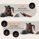Under Desk Elliptical Machine, Ellipse Leg Exerciser with 15 Adjustable Speed, Quiet & Portable Seated Pedal Exerciser, Ideal for Seniors & Sedentary Office Workers - Image 6