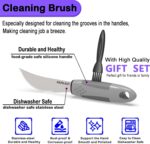 Weighted Parkinsons Utensils for Hand Tremors, Weighted Silverware for Parkinsons Patients Arthritic Hands, Built Up Utensils for Adults, Adaptive Eating Utensils for Disabled People Elderly - Image 7
