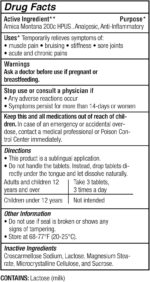 VitaMedica Arnica Montana 200C Rapid Dissolve Tablets for Natural Pain, Bruising, and Swelling Support - High Potency Homeopathic Medicine for Injury and Surgery Recovery - 150 Ct - 50 Servings - Image 2