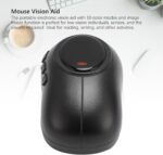 Portable Mouse Digital Magnifier, Electronic Visual Aid Tool with 10 Color Modes and Image Freeze, Electronic Low Vision Reading Aid Can be Connected to TV and PC - Image 8