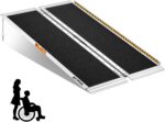 Wheelchair Ramps 4FT, gardhom 800Lbs Aluminum Portable Folding Handicap Ramp Wheel Chair Ramp for Home Entrance Threshold Doorways Stairs Curbs Scooter