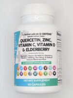 Clean Nutraceuticals Quercetin Zinc Vitamin C Vitamin D Bromelain Elderberry - Lung Immune Support Supplement Adults with Artemisinin, Sea Moss, Echinacea, Allergy Relief - Image 6