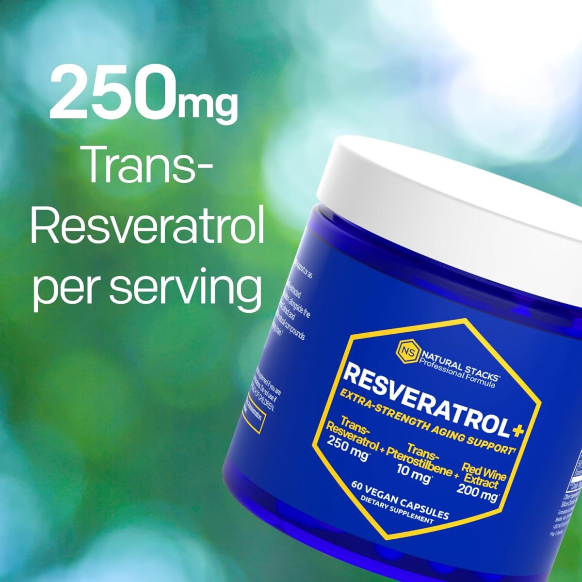 NATURAL STACKS NeuroLife & Resveratrol Supplement Bundle - Supports Longevity & Brain Aging* - 120 Capsules - Image 7