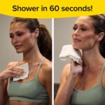 Skunky XL 82% Larger Disposable Rinse-Free Bathing Sponge Wipes, AS-SEEN-ON-TV, Cleans Without a Shower, Just Add Water, Lather, Scrub & Dry with No Sticky Residue, Gym, Elder Care, Kids & More - Image 6