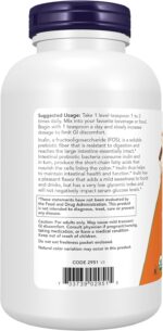 NOW Foods Supplements, Inulin Prebiotic Pure Powder, Certified Organic, Non-GMO Project Verified, Intestinal Support*, 1-Pound - Image 3