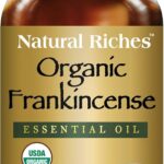 Natural Riches USDA Organic Frankincense Essential Oil - Boswellia Serrata, 100% Pure Natural Undiluted, Therapeutic Grade for Diffuser Aromatherapy Premium - 30 ml
