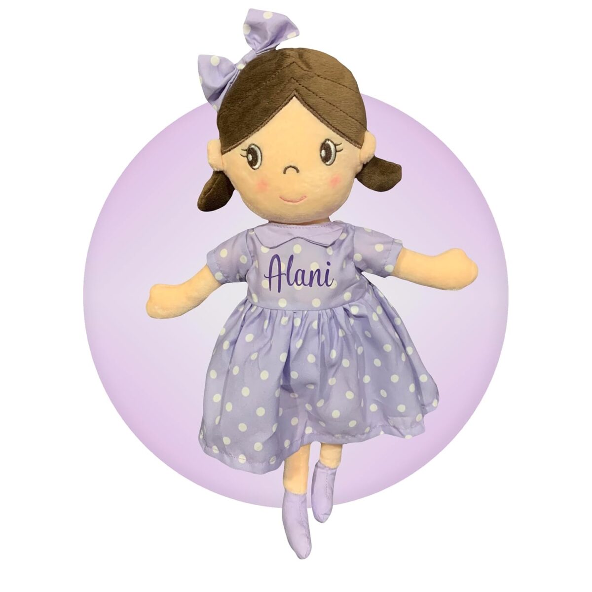 Heart Surgery Gift for Kids - Personalized Surgery Baby Doll - Heart Anniversary Gifts - Great Heart Surgery Gift - Confidence Building Tool - Baby Heart Warrior Gifts by Kikilishop (Lavender Dress) - Image 6