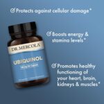 Dr. Mercola Ubiquinol 100 mg Per Serving, 30 Servings (30 Capsules), Dietary Supplement, Supports Overall Health and Wellness, Non GMO - Image 4