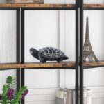 Handcrafted Natural Stone Turtle Statue, 3.5“ Mini Stone Turtle Ornament, Chinese Feng Shui Stone Sculpture for Home Office Decor, Cute Garden Stone Carving Turtle Meaningful Good Lucky Gift - Image 6