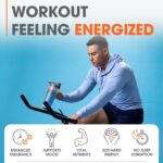 Genius Pre Caffeine-Free Pre Workout Boosted Energy, Focus, Performance Nootropic Formula AlphaSize, Citrulline Malate, CarnoSyn Beta Alanine Endurance, Stamina, Recovery, 20 Servings - Blue Raspberry - Image 4