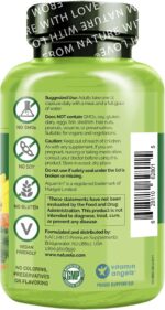 NATURELO Mens Multivitamins - One Daily Multivitamin for Men with Vitamins, Minerals & Organic Whole Foods, Boost Energy & Health, Non-GMO, 120 Vegetarian Capsules - Image 4