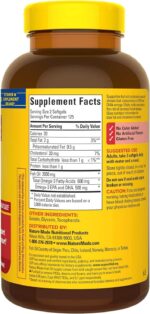 Nature Made Fish Oil 1000 mg Softgels, Fish Oil Supplements, Omega 3 Fish Oil for Healthy Heart Support, Omega 3 Supplement with 250 Softgels, 125 Day Supply - Image 8