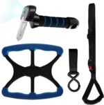 4pc Mobility Standalone Kit:Car Door Assist Handle for Elderly & Adjustable Standing Aid Safety Handle & Liberty Lift Assist with Hook Gift for Seniors, Disabled, Pregnant to Convenient Travel