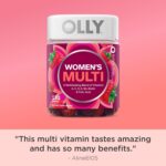 OLLY Women's Multivitamin Gummy, Vitamins A, D, C, E, Biotin, Folic Acid, Adult Chewable Vitamin, Berry Flavor, 65 Day Supply - 130 Count - Image 5