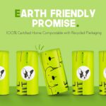 100% Certified Home Compostable Dog Poop Bags - 10% to Charity - ASTM D6400 & EN 13432 Compliant - 240 x Plant Based Compostable Poop Bags (16 Rolls) - Image 4