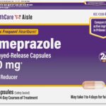 HealthCareAisle Omeprazole 20 mg, 42 Delayed-Release Capsules - Acid Reducer, Treats Frequent Heartburn, 42 Count (Pack of 1)