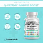 Clean Nutraceuticals Quercetin Zinc Vitamin C Vitamin D Bromelain Elderberry - Lung Immune Support Supplement Adults with Artemisinin, Sea Moss, Echinacea, Allergy Relief - Image 5