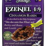Food For Life Baking Co. Cereal - Organic - Ezekiel 4-9 - Sprouted Whole Grain - Cinnamon Raisin - 16 oz - case of 6