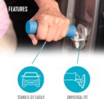 Able Life Vehicle Support Handle and Mobility Aid, Portable Car Assist Grab Bar for Sit-to-Stand Assistance, Ideal for Seniors and Adults, Durable Door Handle Support with Ergonomic Design - Image 5