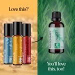 Aromatherapy Roll on Essential Oils Set - Wellness Essential Oils Set Variety Pack with Focus Uplift & Breathe Essential Oil Rollers - Fun & Cute Wellness Gift for Young Women and Teens (3 Pack) - Image 5