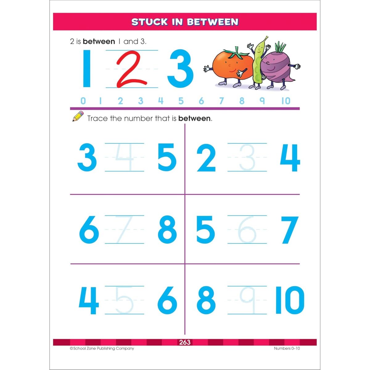School Zone Big Preschool Workbook: 320 Pages, Toddler, Pre-K, ABCs, Alphabet, Basic Phonics, Writing Skills, Early Math & Numbers, Colors & Shapes, Matching, Follow Directions, Ages 3-5 - Image 7