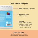 OLLY Kids Multivitamin & Probiotic Gummy, Digestive Support, Vitamins A, D, C, E, B, Zinc, Chewable Supplement, Berry Flavor, 50 day supply - 100 Count - Image 4