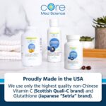 Core Med Science Liposomal Glutathione Supplement (500mg, 60 Softgels) - Pure Reduced Setria with Phospholipid Complex - Antioxidant Supplement for Energy, and Skin - Image 7