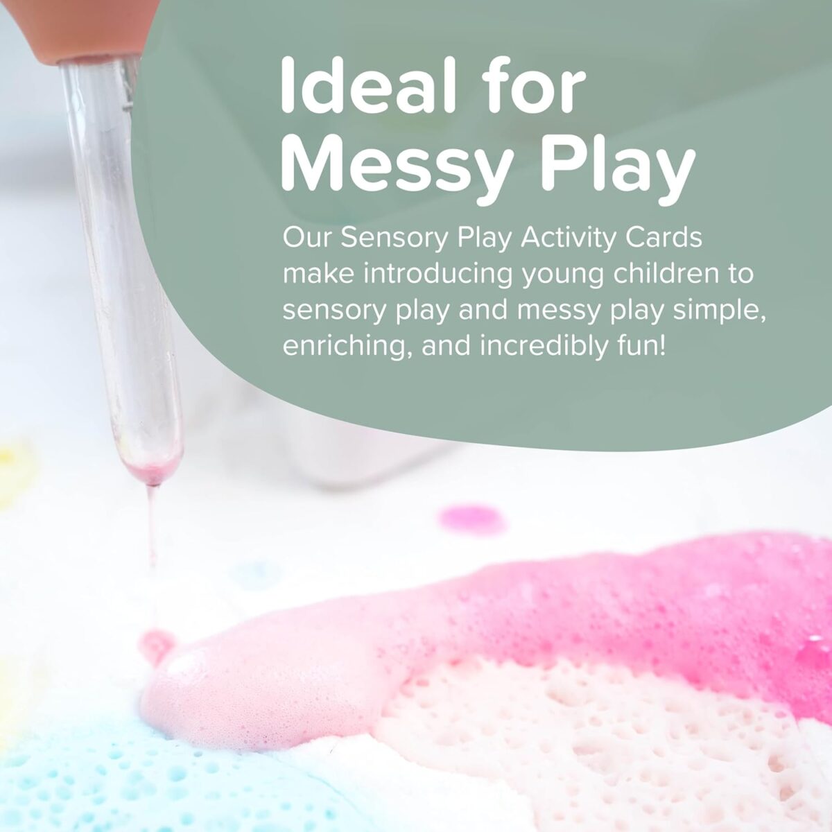 Inspire My PLAY - 30 x Sensory Play Activity Cards - Inspiration for Creative Play Activities - Sensory Cards for Toddler Learning - Image 6