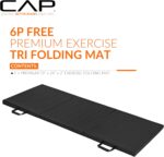 CAP Barbell All Purpose Folding Anti Tear Exercise Training Aerobic Fitness Gym & Gymnastics Balance Mat | Multiple options - Image 2