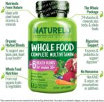 NATURELO Whole Food Multivitamin for Women 50+ (Iron Free) with Vitamins, Minerals, & Organic Extracts - Supplement for Post Menopausal Women Over 50 - No GMO - 120 Vegan Capsules - Image 6